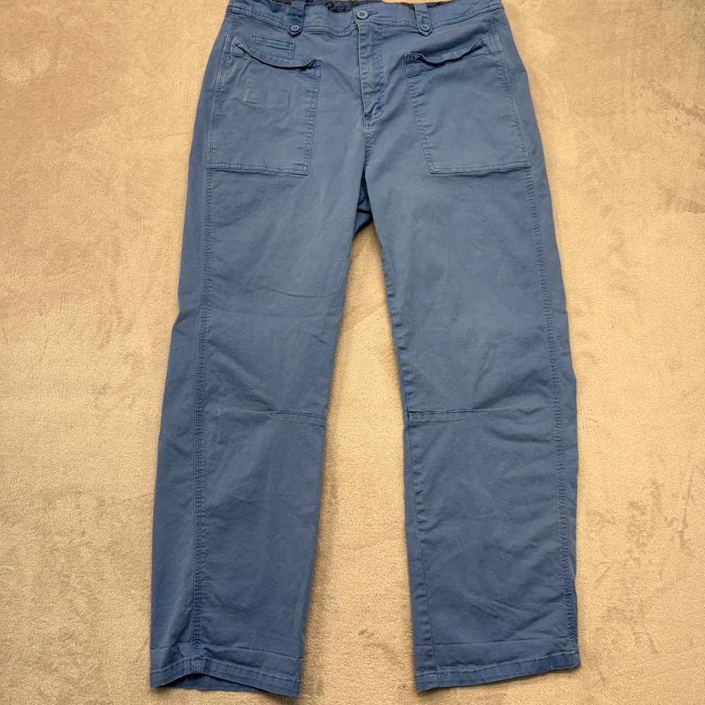 Sundance Blue Straight-Leg Trousers